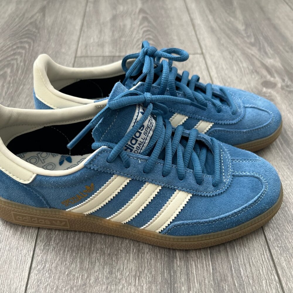 Adidas Originals Handball Spezial Shoes Core Blue/White 7 Womens